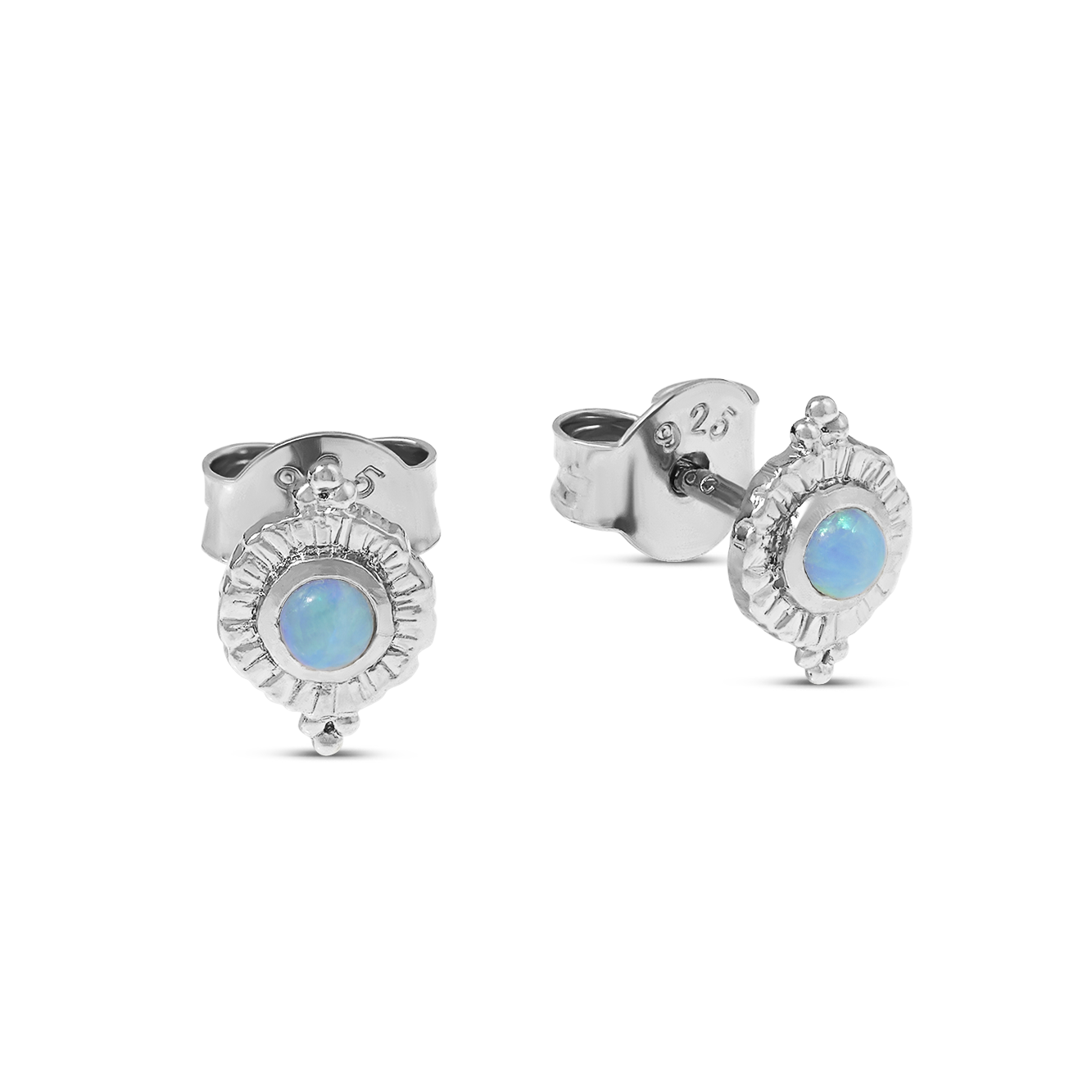Veya Azure Opal Studs
