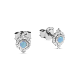 Veya Azure Opal Studs