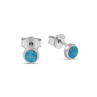 Elixir Azure Opal Studs