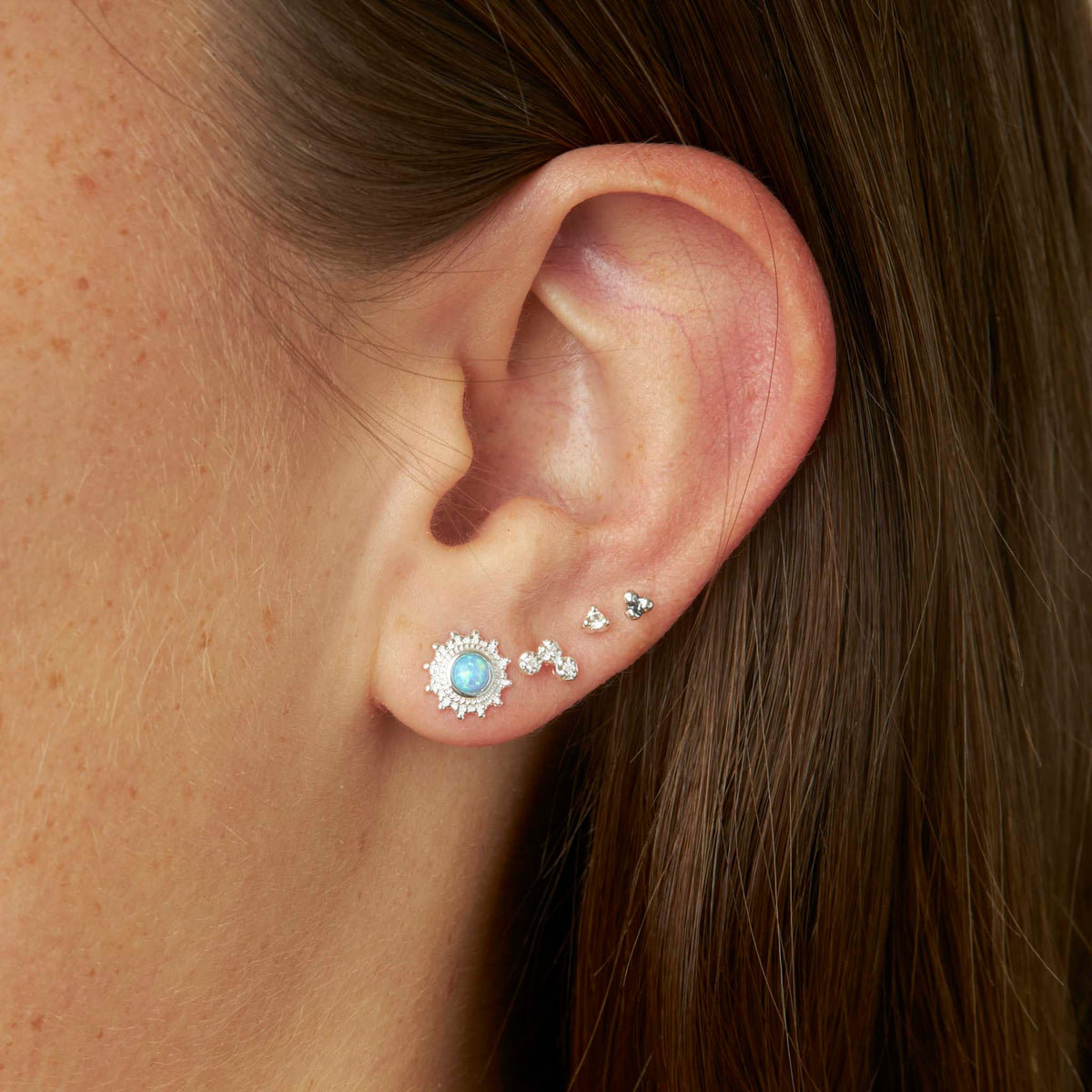 Nusa Sunrise Opal Studs