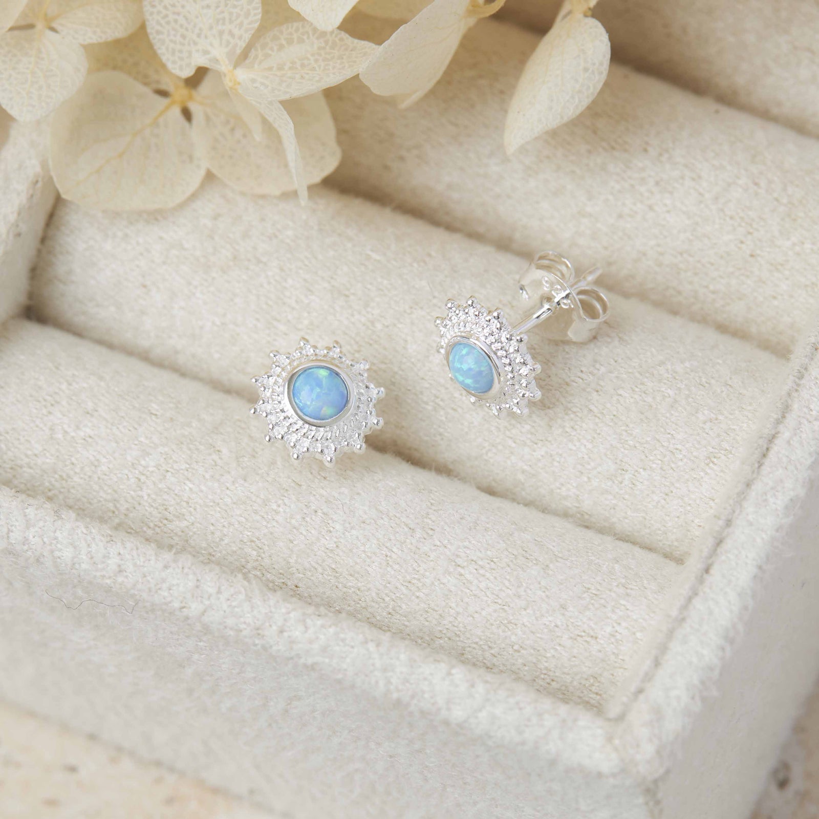 Nusa Sunrise Opal Studs