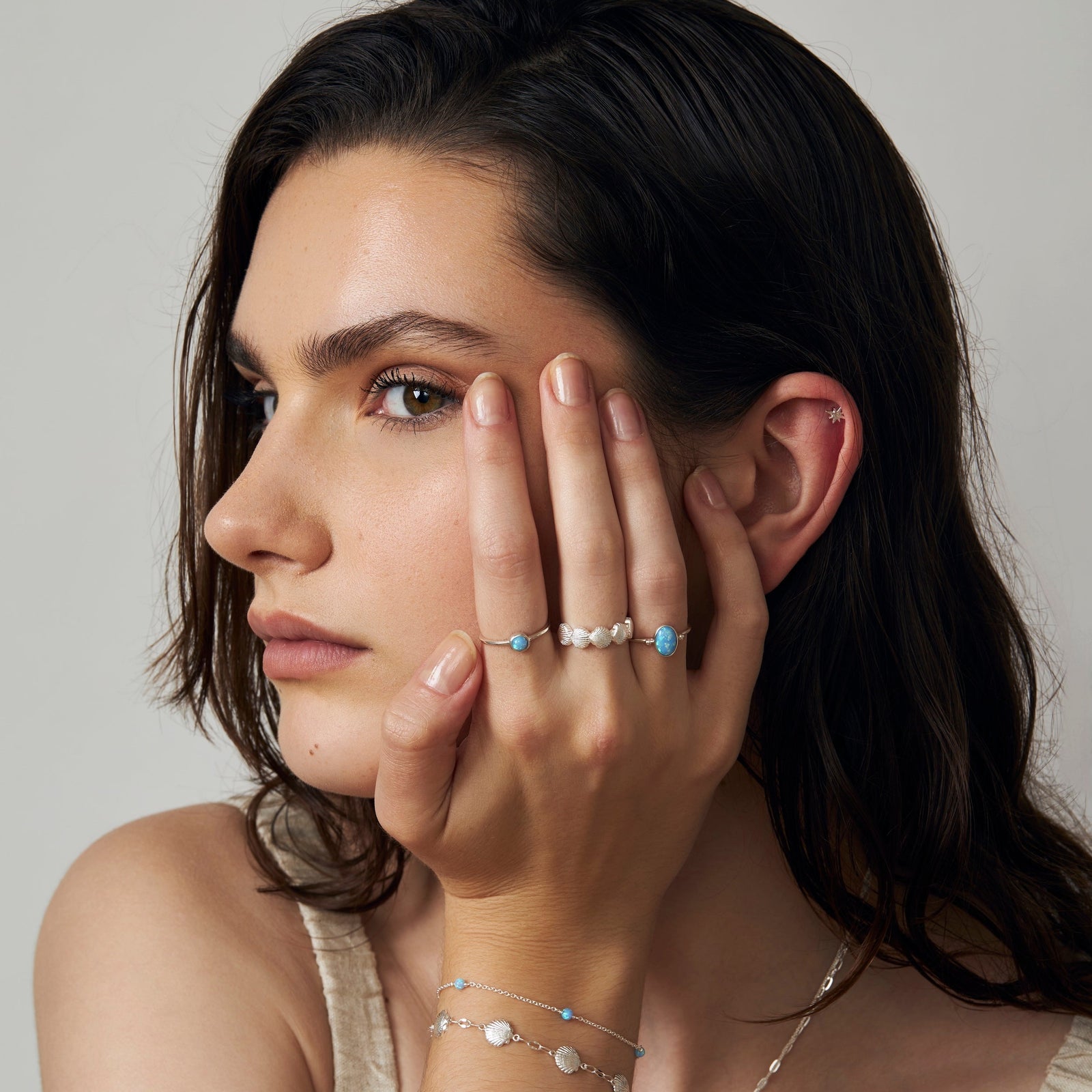 Elixir Azure Opal Ring