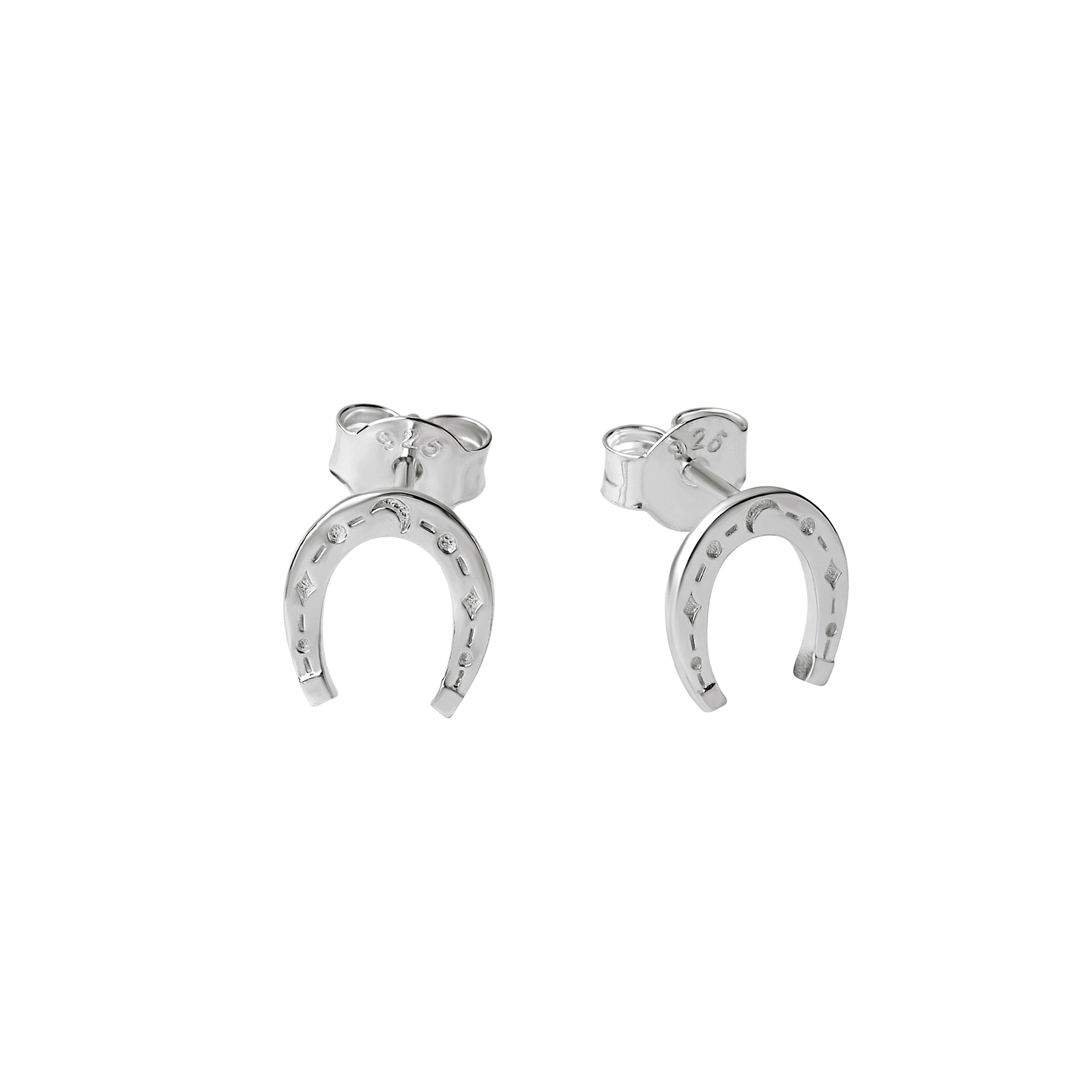 Lucky Horseshoe Studs