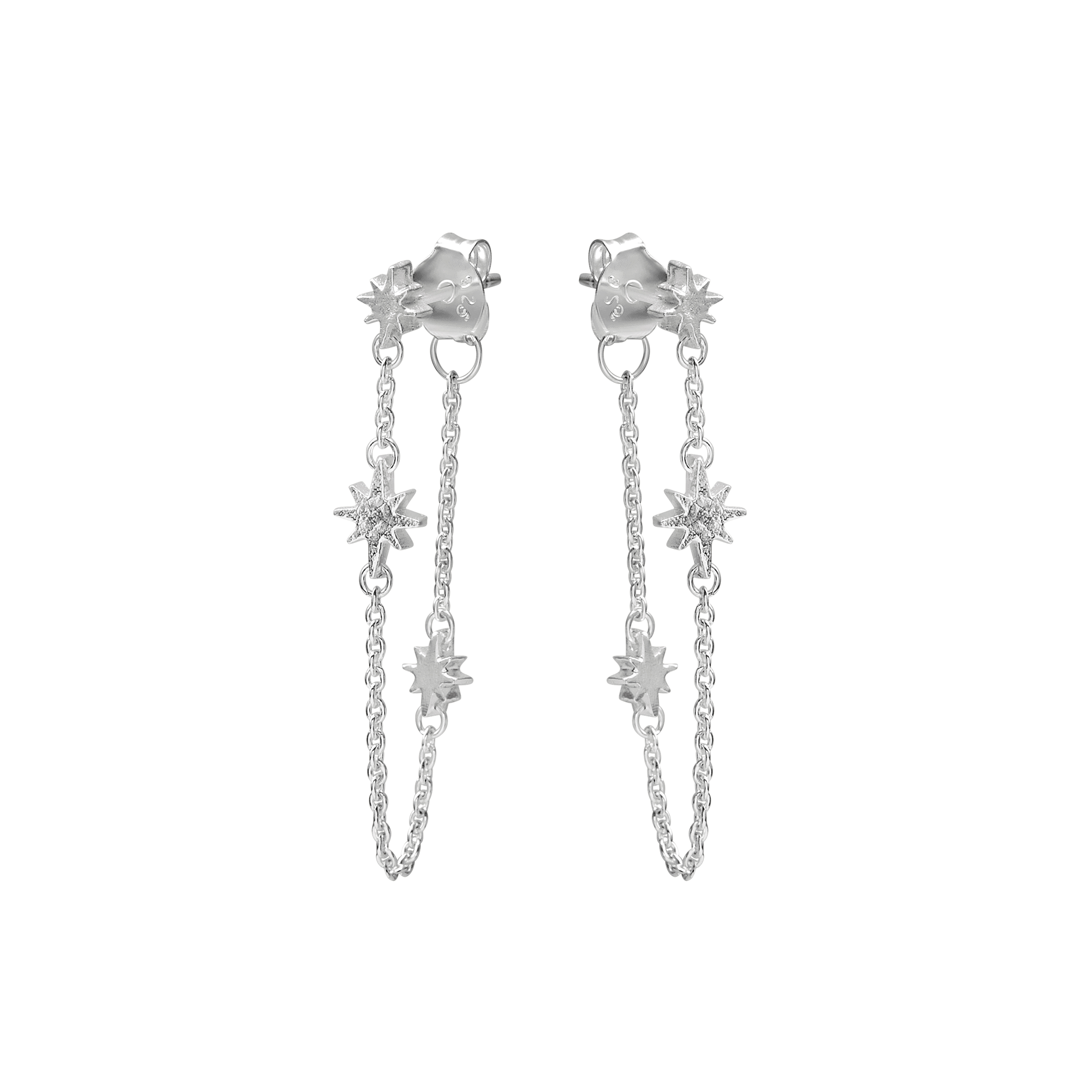 Celestial Ripple Drop Studs