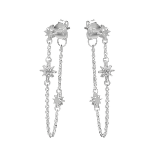 Celestial Ripple Drop Studs