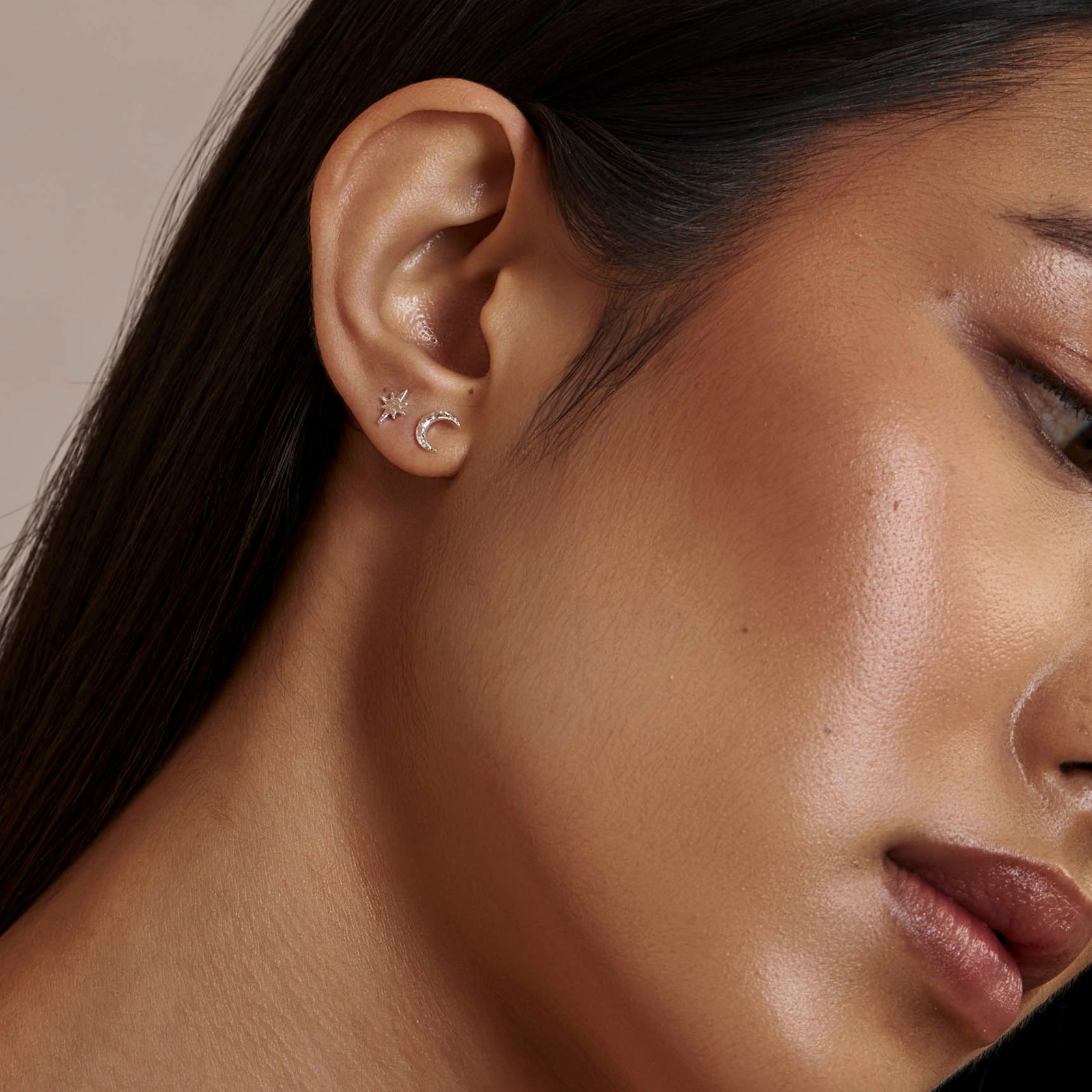 Textured Night Glow Studs