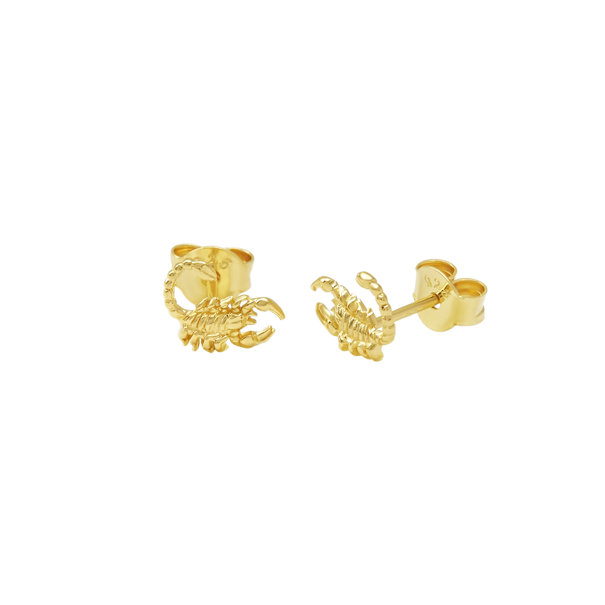 Scorpion Studs Gold