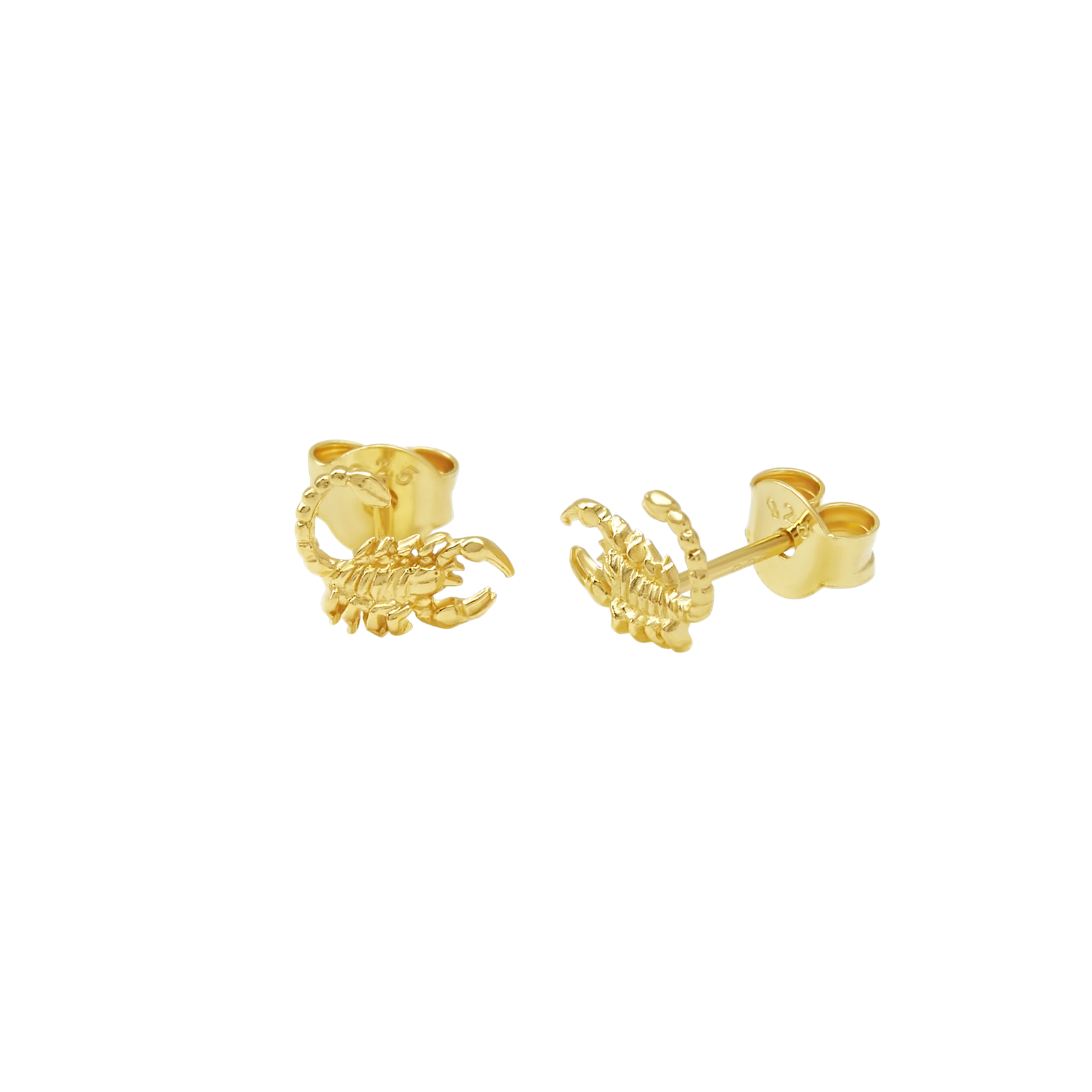 Scorpion Studs Gold