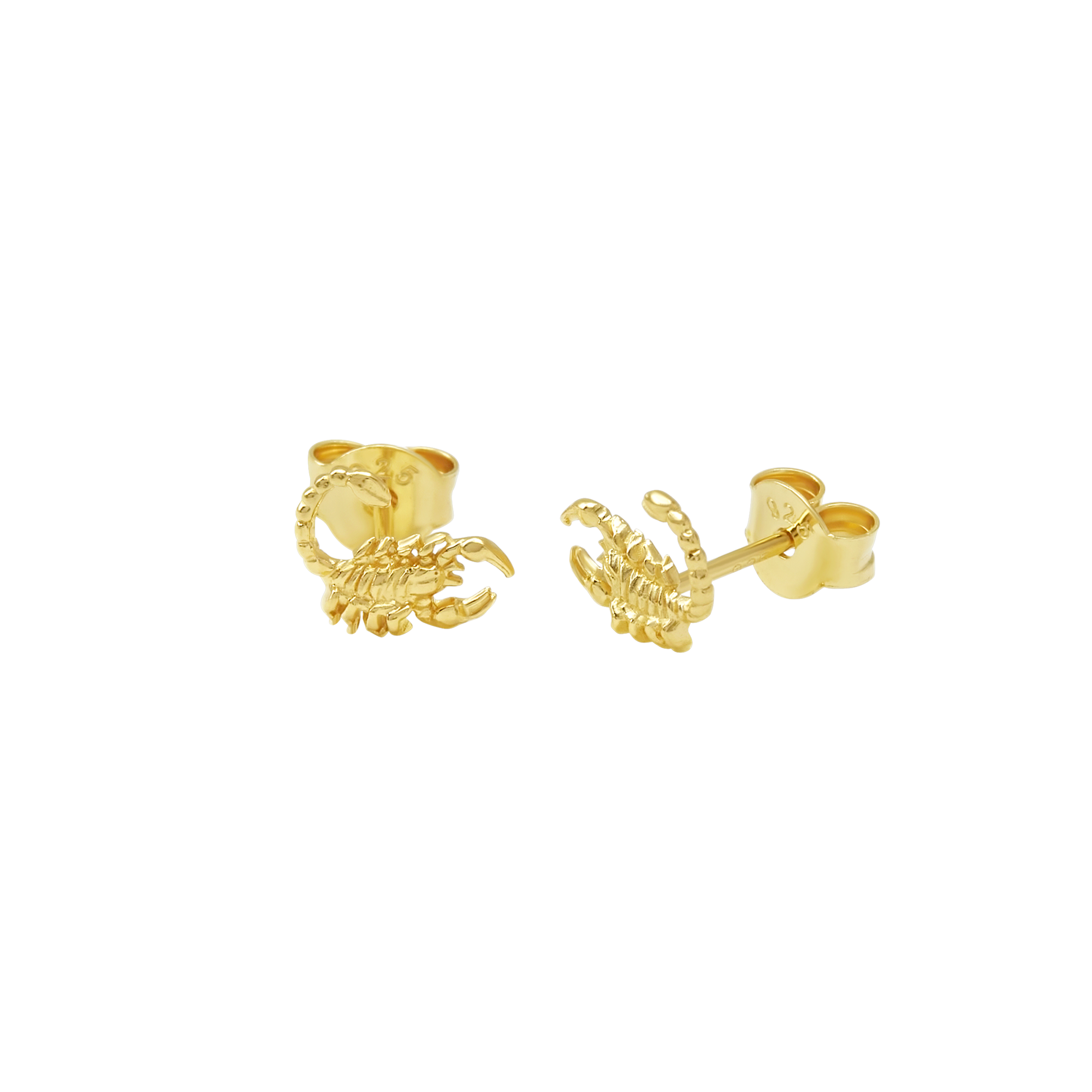 Scorpion Studs Gold