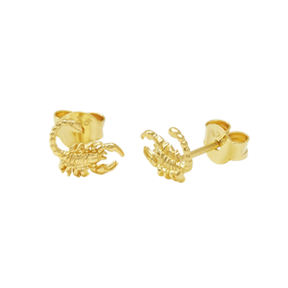 Scorpion Studs Gold