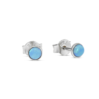 Orb Azure Opal Studs