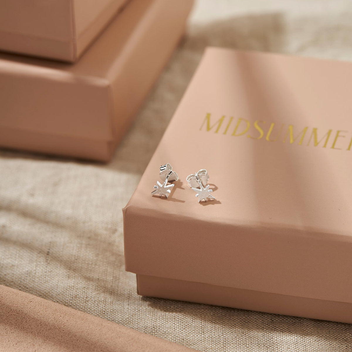 Textured Celestial Studs