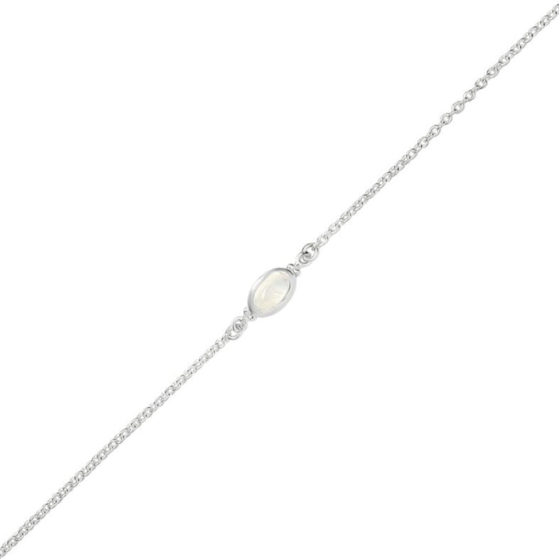 Moon Song Rainbow Moonstone Bracelet