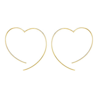 Heart Hoops Gold