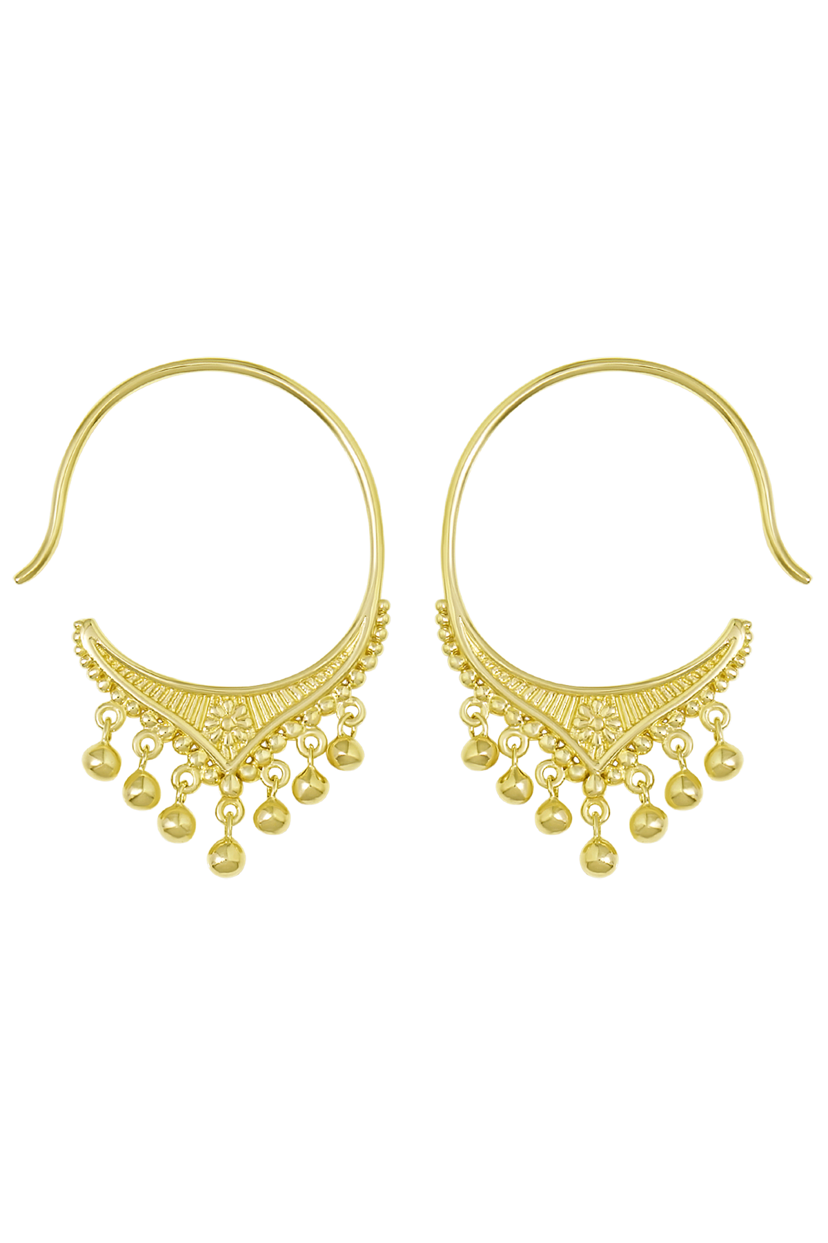 Kerala Hoops Gold