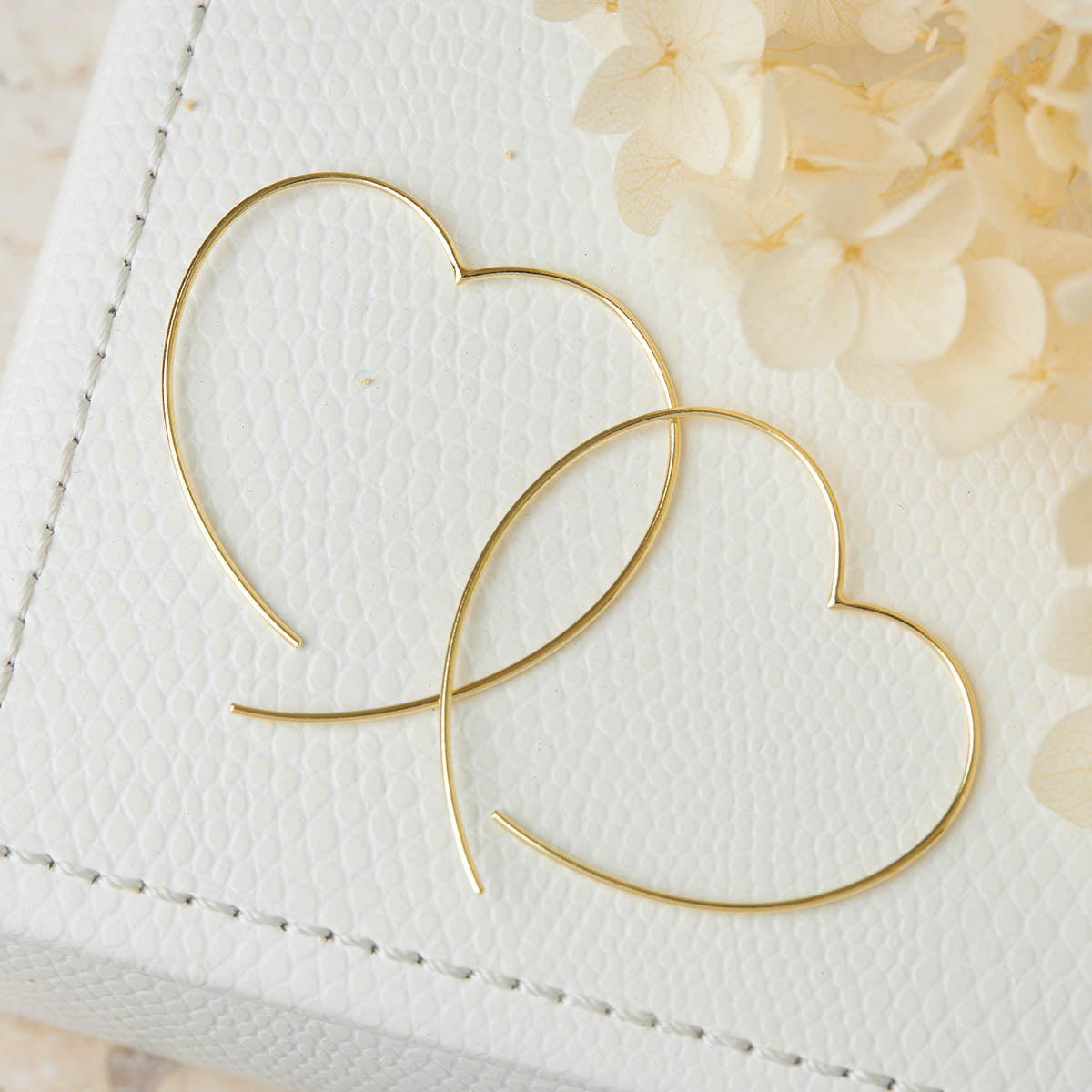 Heart Hoops Gold