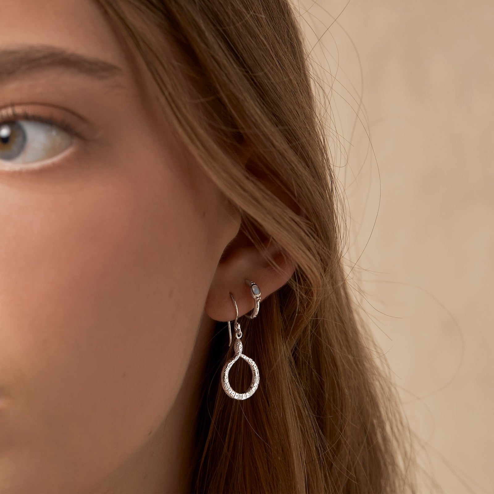 Lunara Serpent Earrings