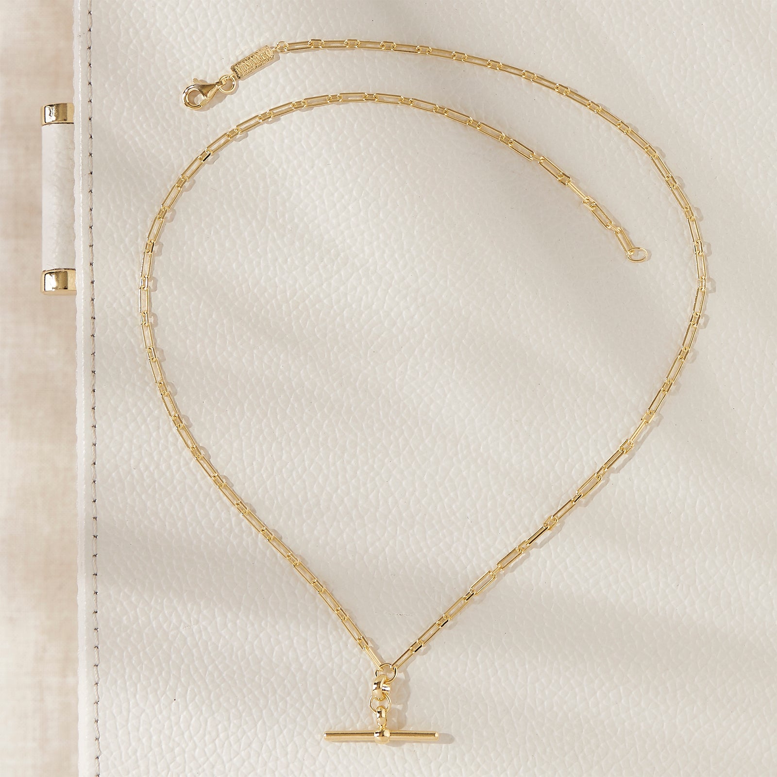 Bar Necklace Gold