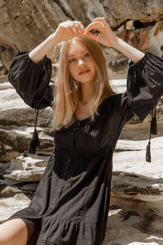 Romantic Dress - Small / Bisque