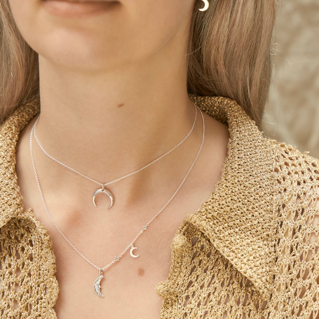 Crescent Moon Necklace