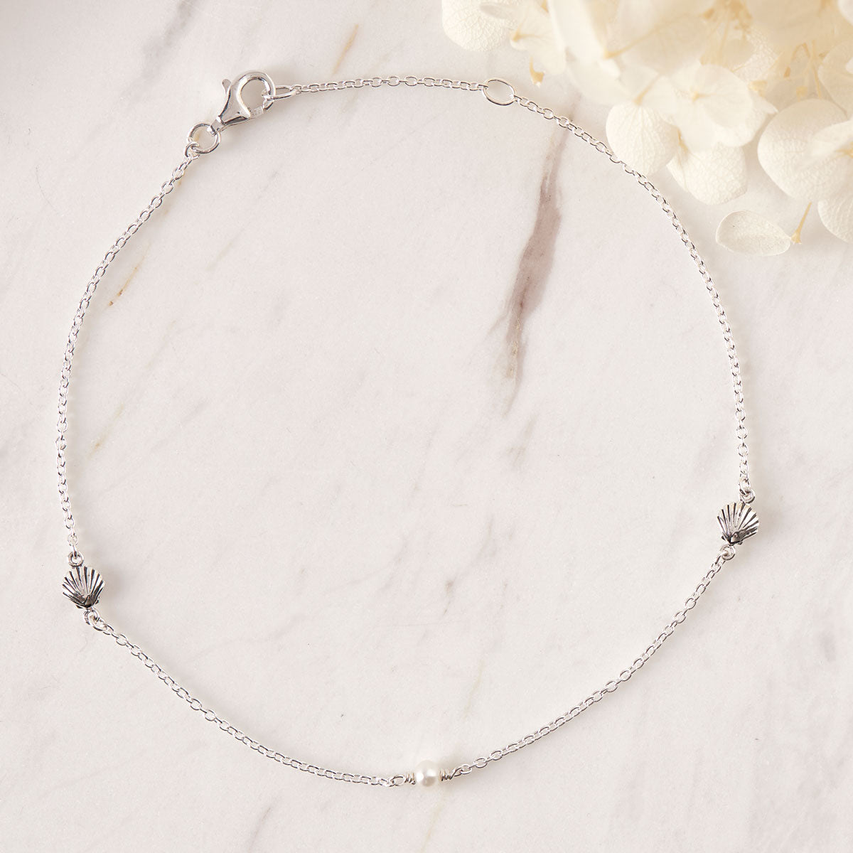 Oceanic Pearl Anklet