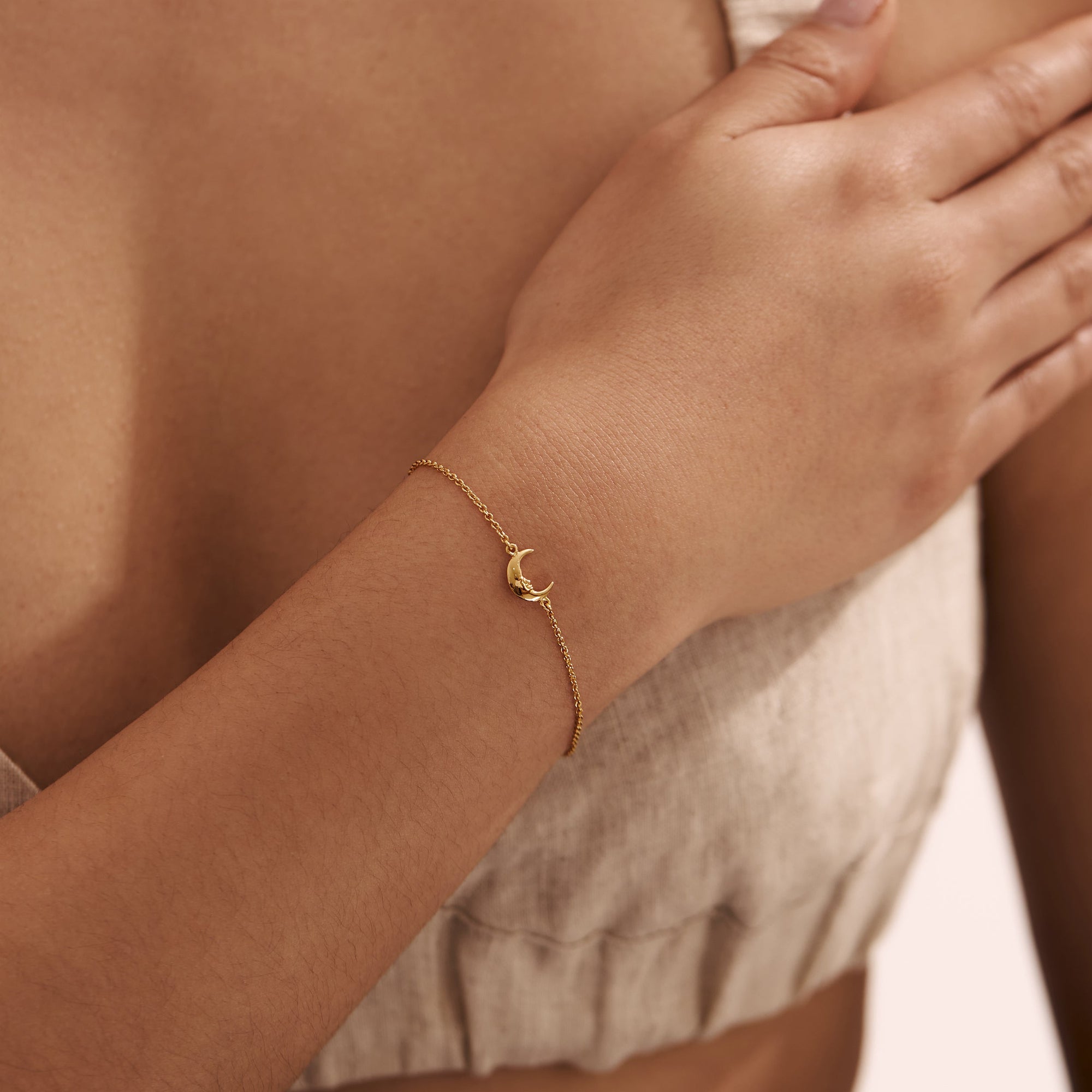 La Luna Bracelet Gold