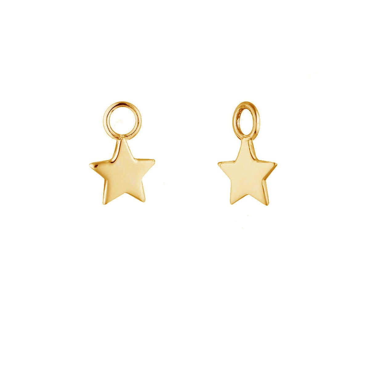 Star Ear Gold Charms