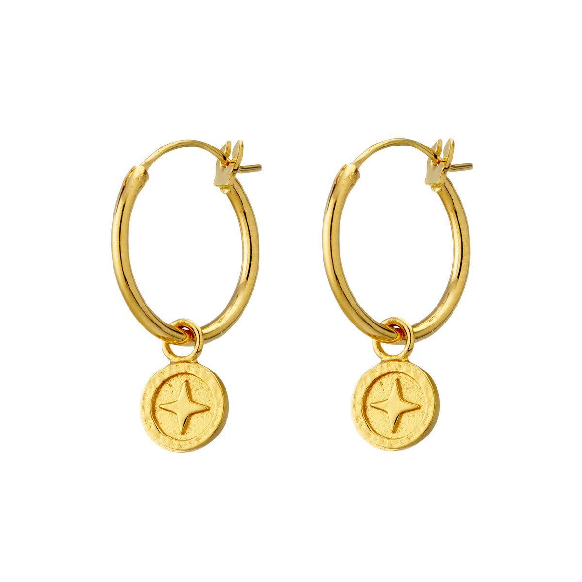 Asteria Hoops Gold