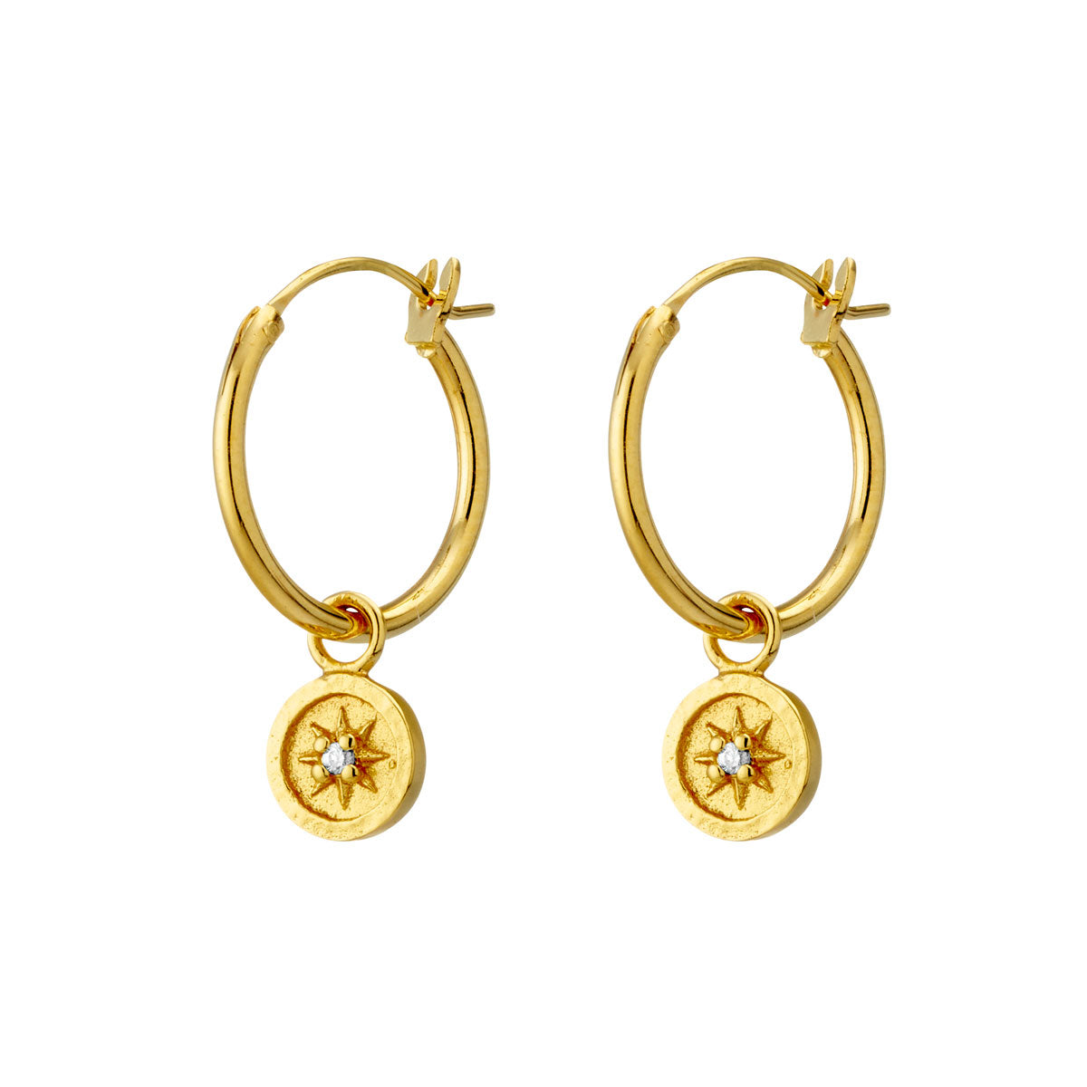 Asteria Hoops Gold