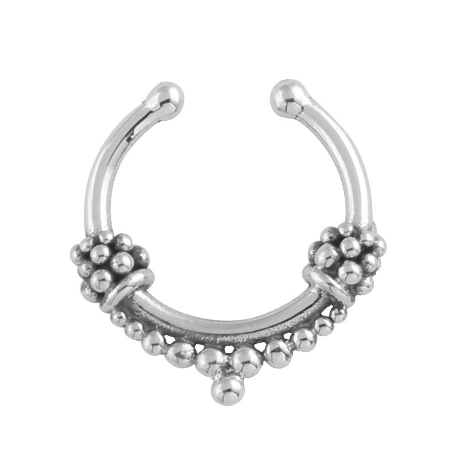 Beaded Septum Ring - Midsummer Star
