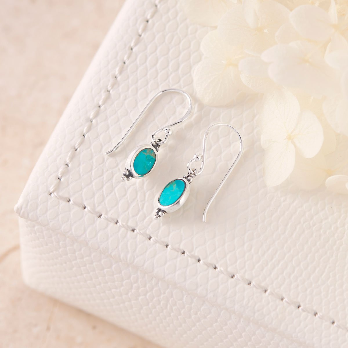 Moon Song Turquoise Earrings