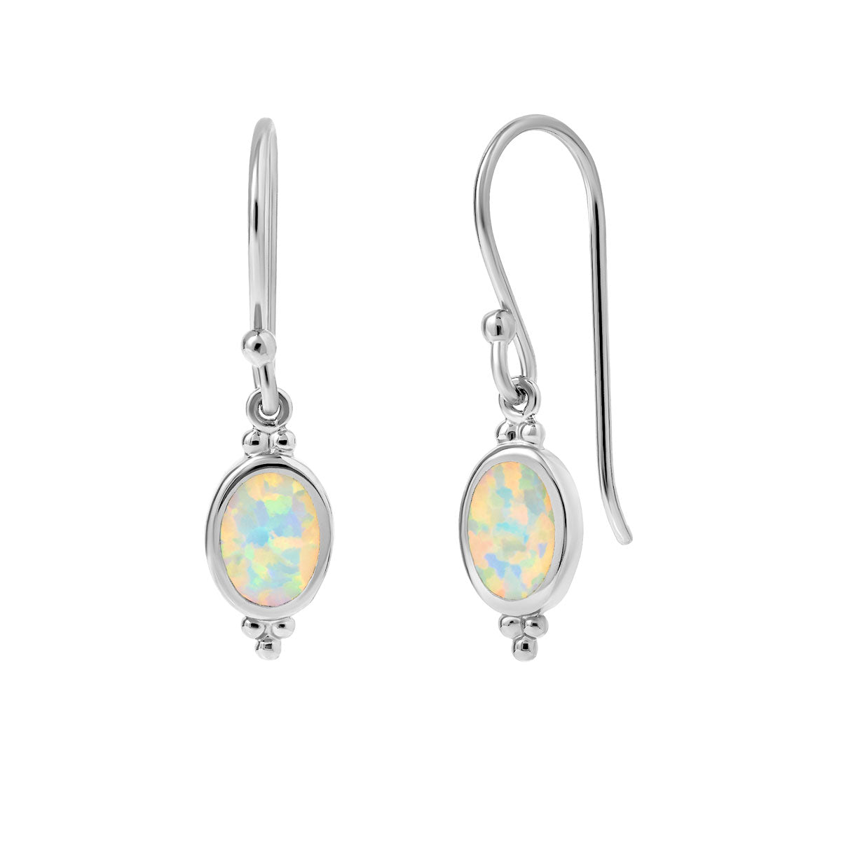 Moon Song Opal Earrings