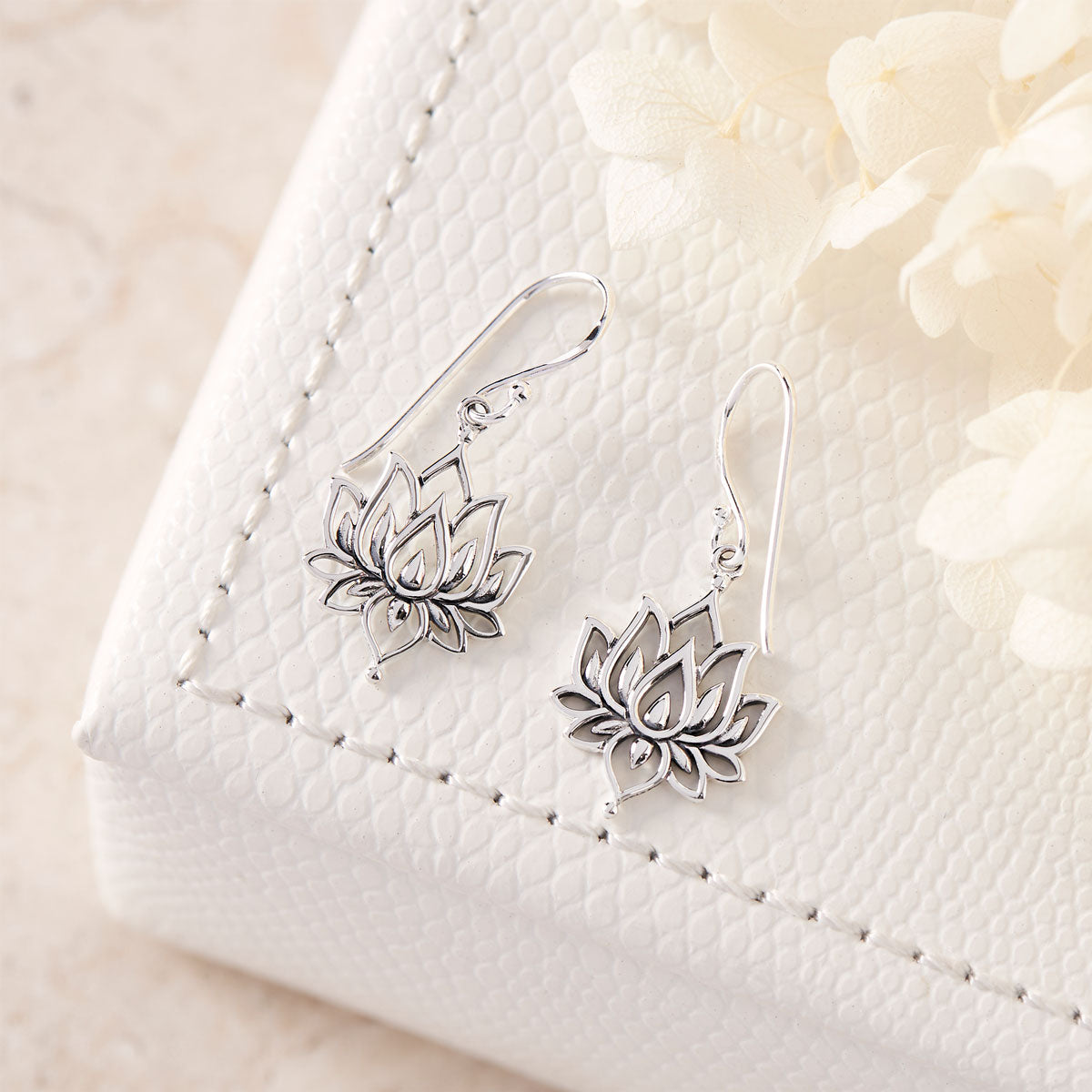 Blossoming Lotus Earrings