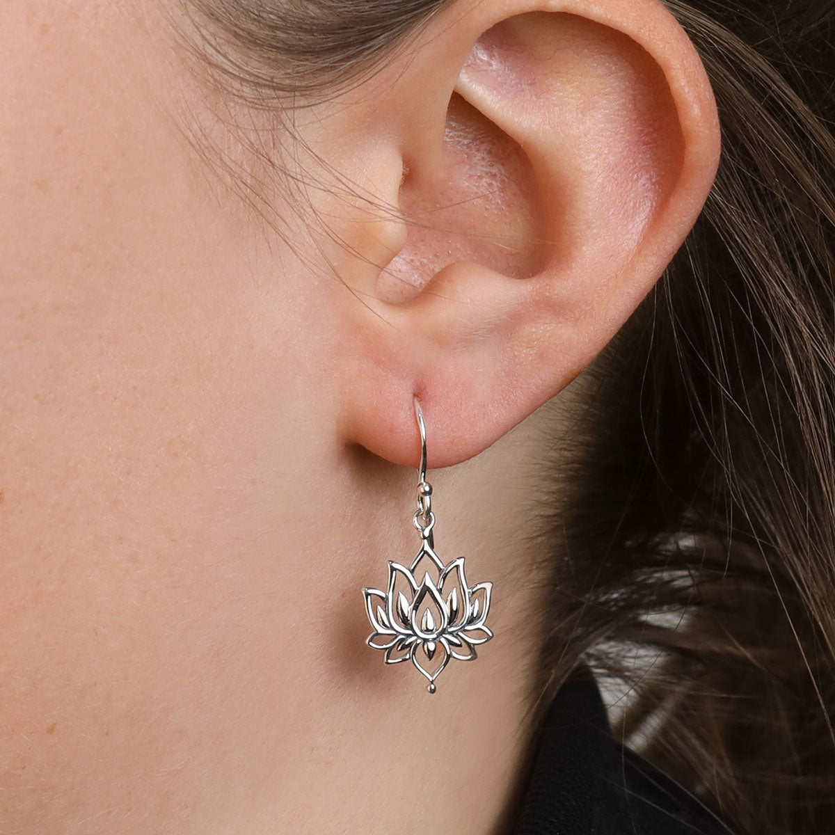 Blossoming Lotus Earrings