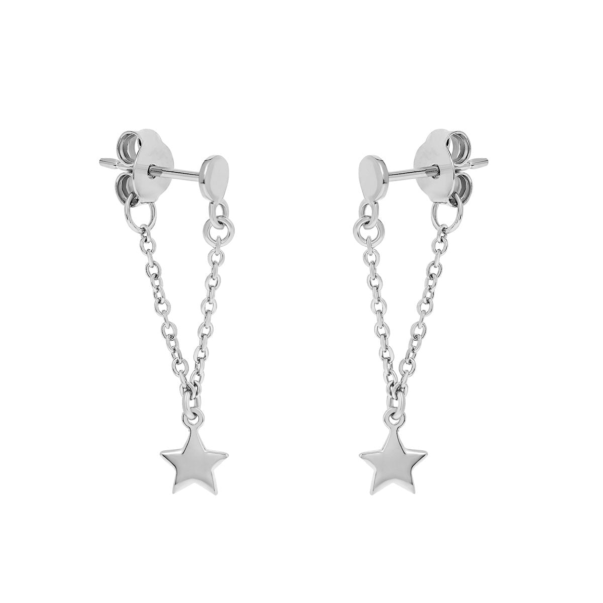 Star Chain Studs