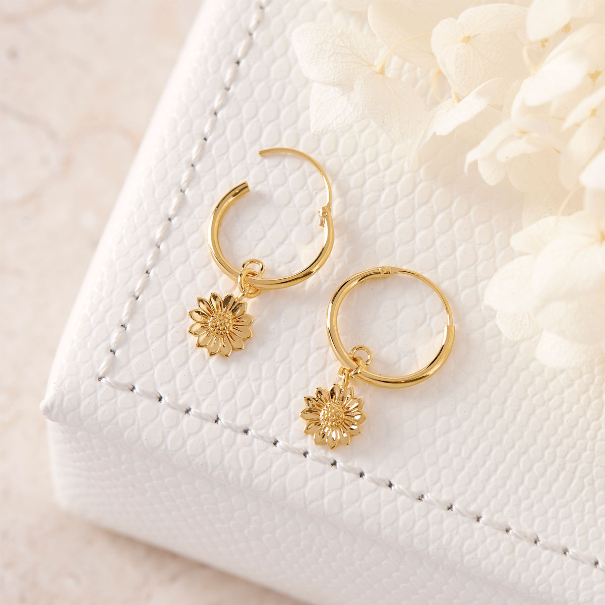 Delicate Sunflower Sleepers Gold