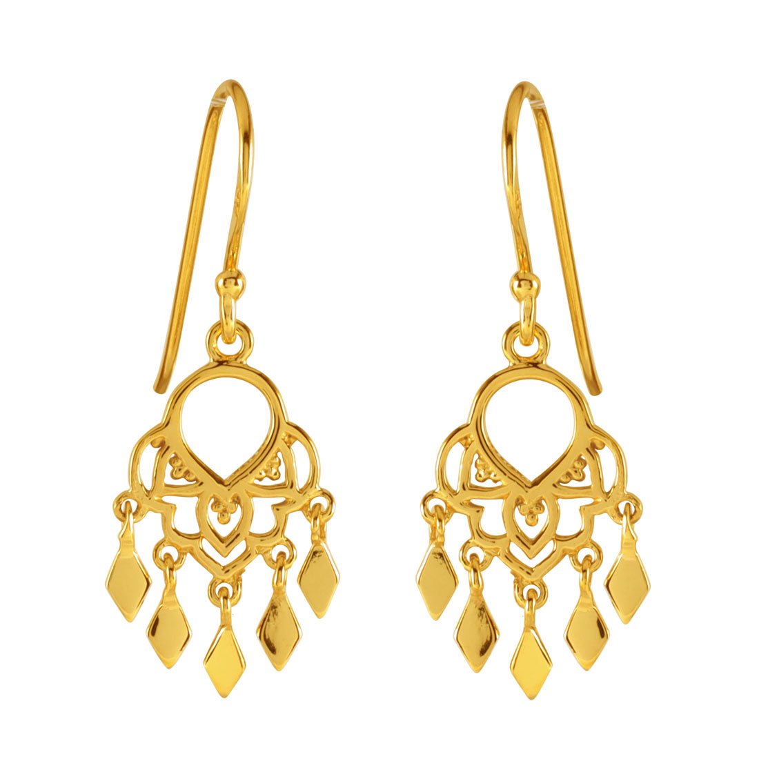 Jaipur Earrings Gold