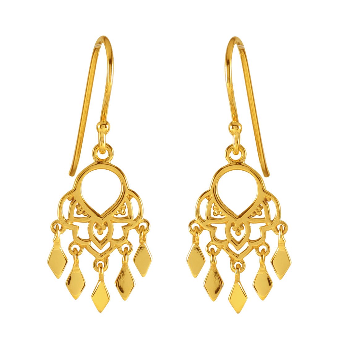 Jaipur Earrings Gold
