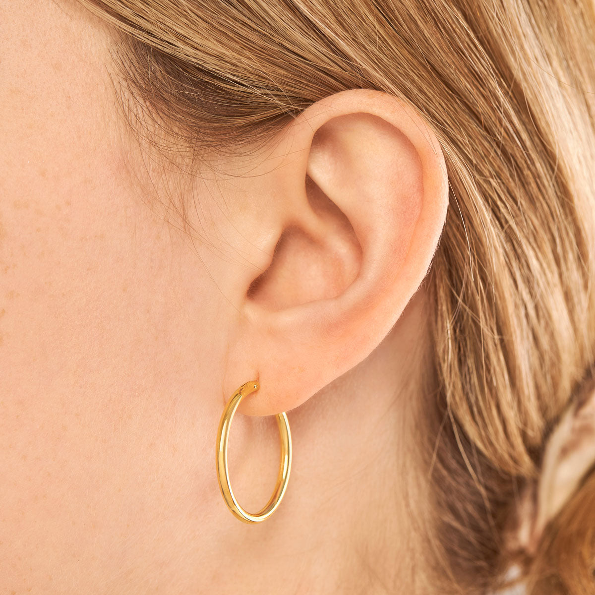 Hoop Sleepers 18K Gold