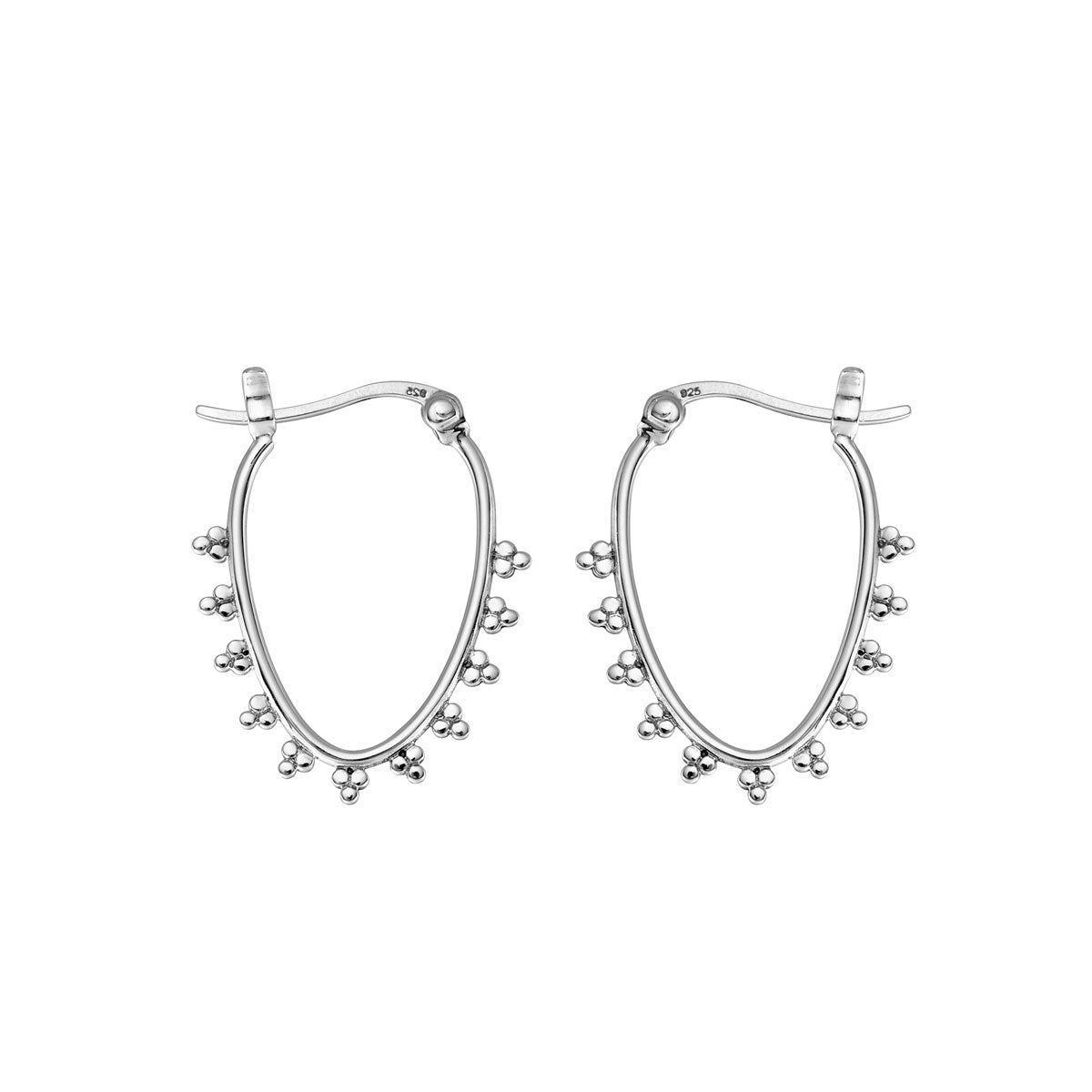 Micro Dot Hoops