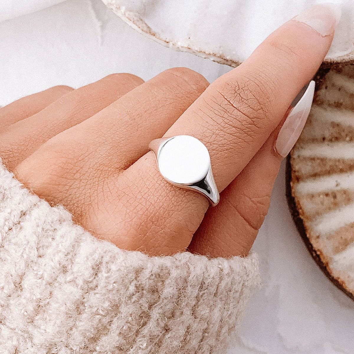 Solid Signet Ring