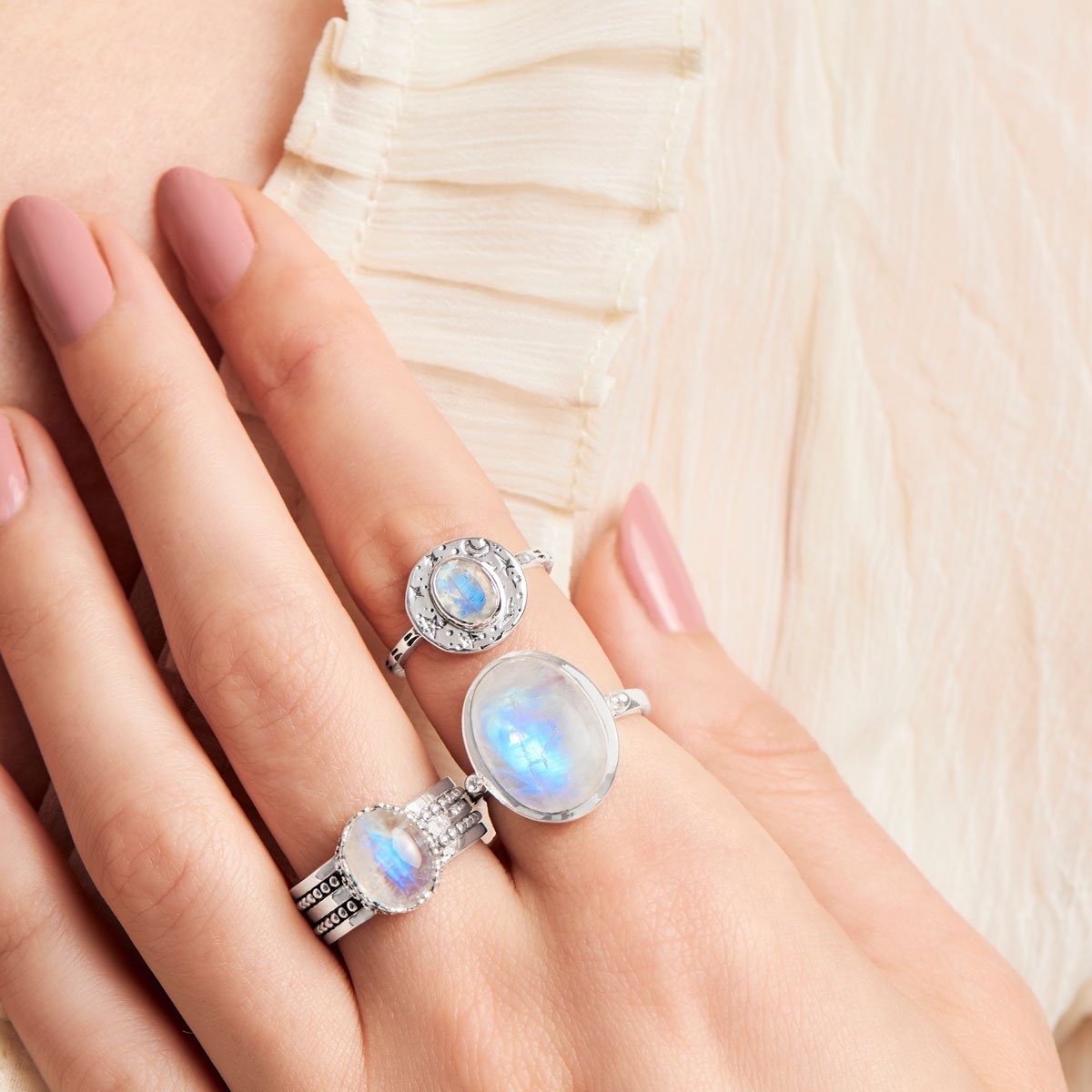 Divinity Moonstone Ring