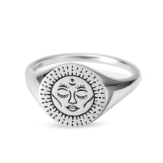 Moon Signet Ring - 4