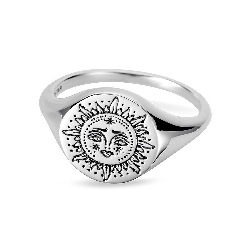 Sun Signet Ring