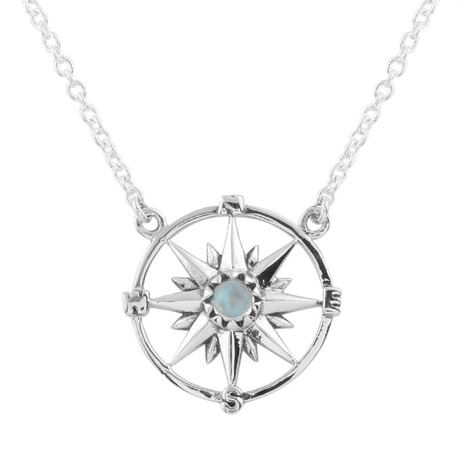 Guiding Light Compass Necklace