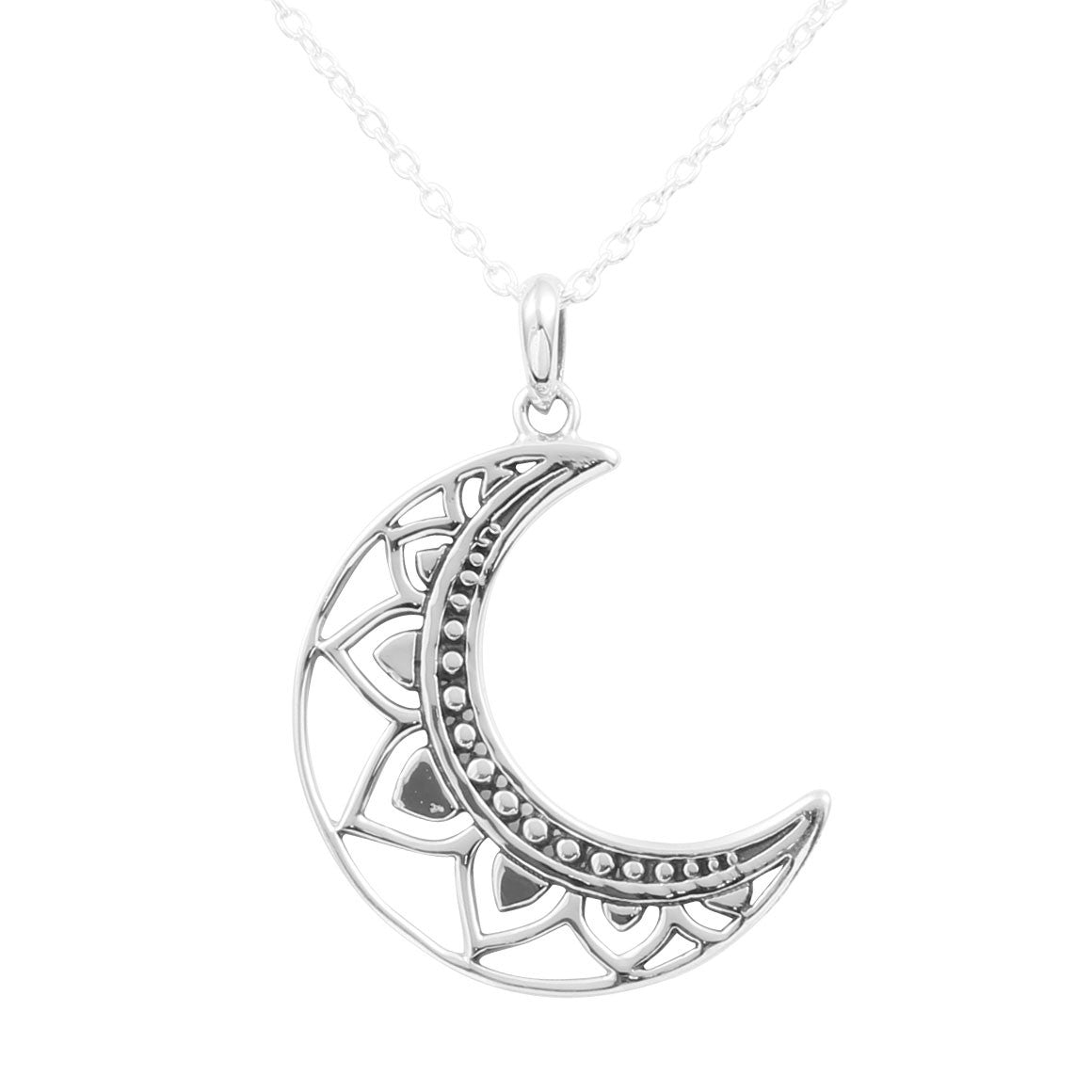 Mandala Moon Necklace