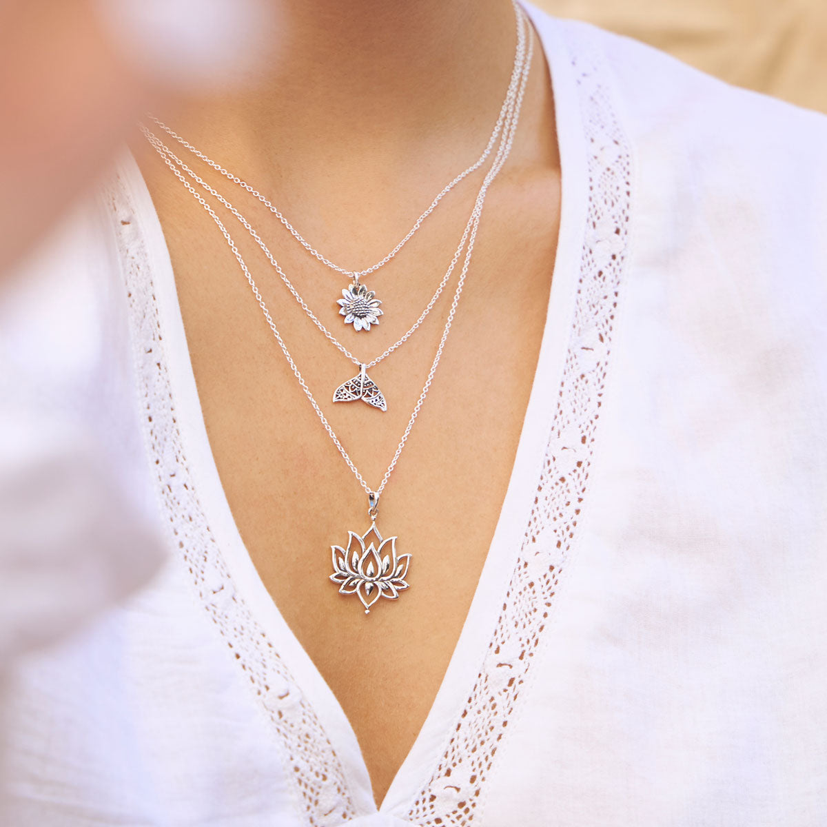 Blossoming Lotus Necklace