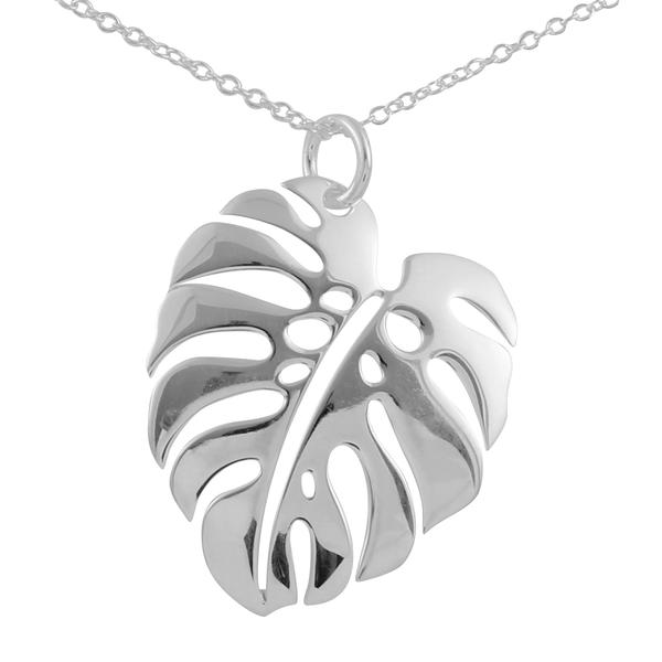 Monstera Necklace