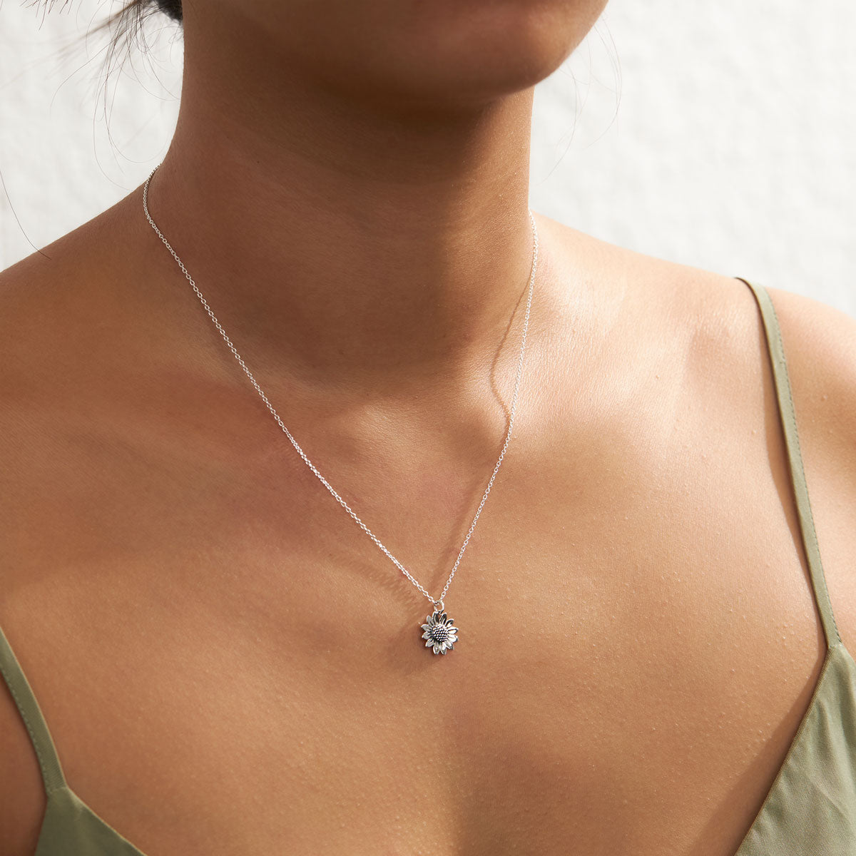 Blossoming Sunflower Necklace