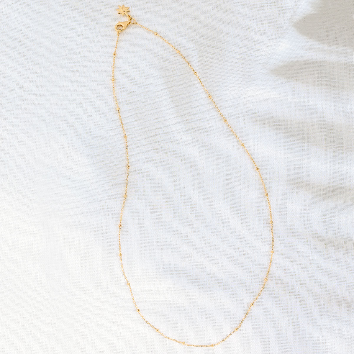 Disco Chain Necklace Gold